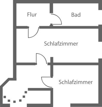 Grundriss Obergeschoss