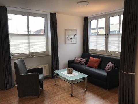 Wohnzimmer mit Schlafcouch