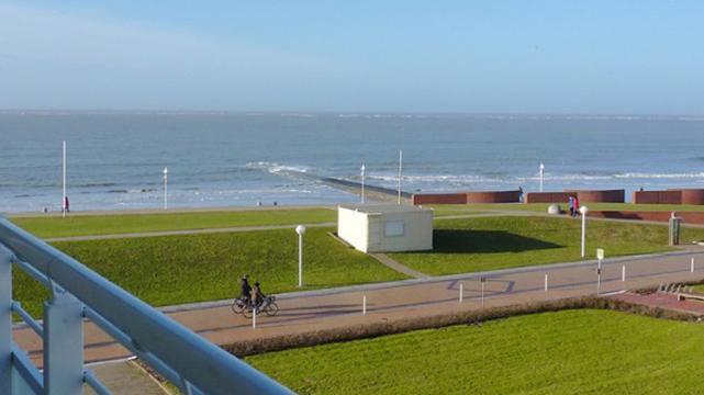 Blick vom Balkon