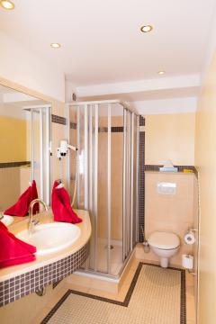 Das Bad in Ferienwohnung Lilo