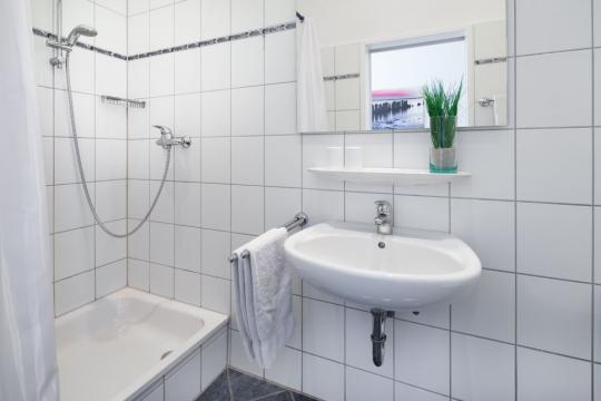 Badezimmer Moosrose