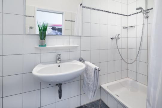 Badezimmer in der Strauchrose