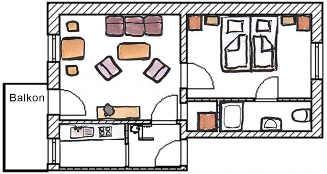 Grundriss Kletterrose
