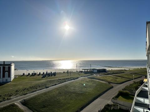 Ferienwohnung Seelord 66 - Balkon mit Meerblick