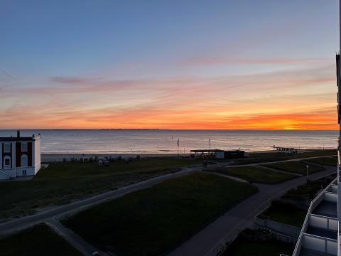 Ferienwohnung Seelord 66 - Balkon mit Meerblick