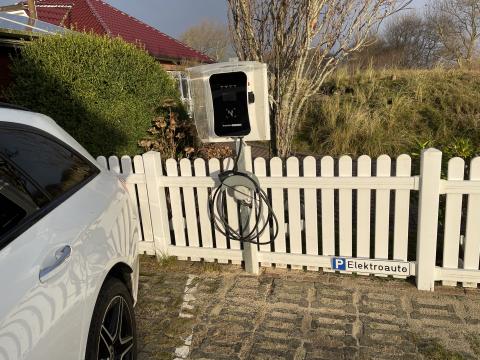 Parkplatz vor der Tür