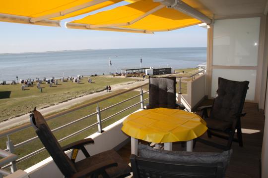 Balkon mit Meerblick